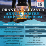 Orant Nyali Yanga Poetry Competition: Unlocking Creativity