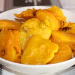 A plate of fried potatoes