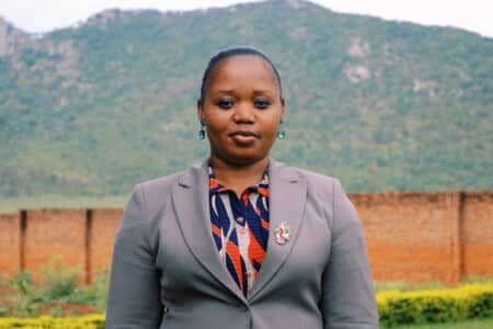 woman in a business suit
